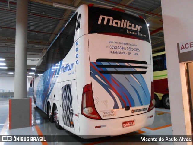 Malitur Turismo 6000 na cidade de São Paulo, São Paulo, Brasil, por Vicente de Paulo Alves. Número da foto: #8752167.