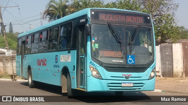 Empresa de Transporte Coletivo Viamão 8341 na cidade de Viamão, Rio Grande do Sul, Brasil, por Max Ramos. Número da foto: #8749996.
