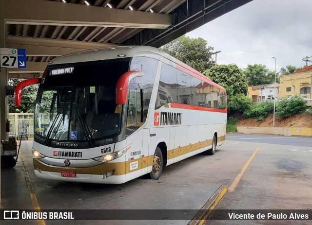 Expresso Itamarati 6606 na cidade de Ribeirão Preto, São Paulo, Brasil, por Vicente de Paulo Alves. ID da foto: 8752159.