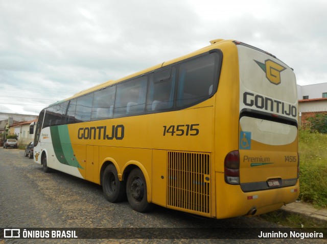 Empresa Gontijo de Transportes 14515 na cidade de Araçuaí, Minas Gerais, Brasil, por Juninho Nogueira. ID da foto: 8751114.