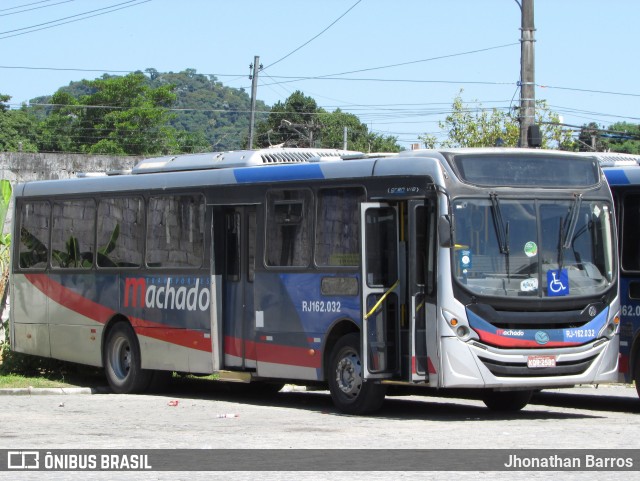 Transportes Machado RJ 162.032 na cidade de Magé, Rio de Janeiro, Brasil, por Jhonathan Barros. ID da foto: 8750006.