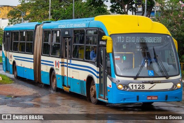 Metrobus 1128 na cidade de Goiânia, Goiás, Brasil, por Lucas Sousa. ID da foto: 8750561.