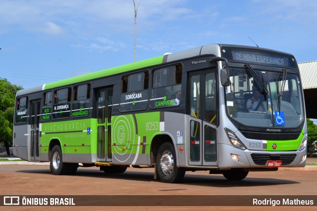 Viação Garcia 8253 na cidade de Maringá, Paraná, Brasil, por Rodrigo Matheus. Número da foto: #8751879.