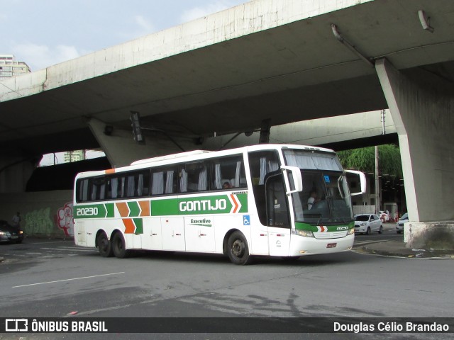 Empresa Gontijo de Transportes 20230 na cidade de Belo Horizonte, Minas Gerais, Brasil, por Douglas Célio Brandao. ID da foto: 8749388.