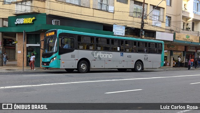 VSFL - Viação São Francisco 422 na cidade de Juiz de Fora, Minas Gerais, Brasil, por Luiz Carlos Rosa. ID da foto: 8753251.