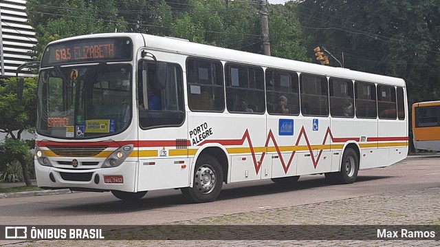 SOPAL - Sociedade de Ônibus Porto-Alegrense Ltda. 6601 na cidade de Porto Alegre, Rio Grande do Sul, Brasil, por Max Ramos. Número da foto: #8752349.