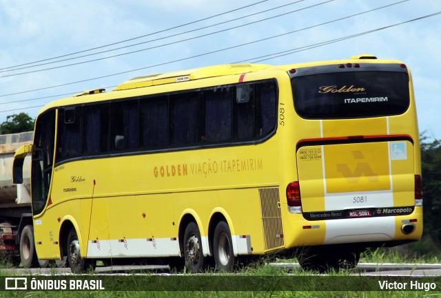 Viação Itapemirim 5081 na cidade de Santa Izabel do Pará, Pará, Brasil, por Victor Hugo. Número da foto: #8753986.
