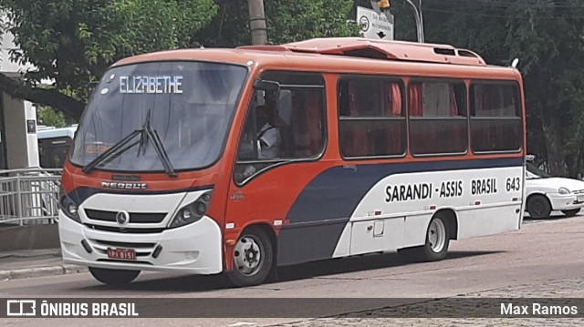 ATL - Associação dos Transportadores de Passageiros por Lotação 643 na cidade de Porto Alegre, Rio Grande do Sul, Brasil, por Max Ramos. Número da foto: #8752356.