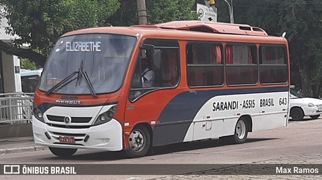 ATL - Associação dos Transportadores de Passageiros por Lotação 643 na cidade de Porto Alegre, Rio Grande do Sul, Brasil, por Max Ramos. ID da foto: 8752356.