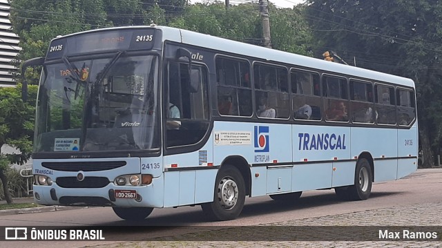 Transcal Sul Transportes Coletivos 24135 na cidade de Porto Alegre, Rio Grande do Sul, Brasil, por Max Ramos. Número da foto: #8752387.