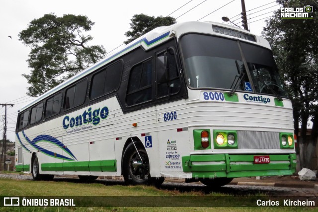 Contigo Transportadora Turística 8000 na cidade de Foz do Iguaçu, Paraná, Brasil, por Carlos Kircheim. Número da foto: #8754232.