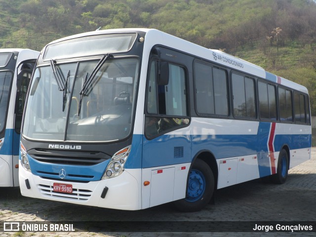 Auto Viação Jabour 9590 na cidade de Rio de Janeiro, Rio de Janeiro, Brasil, por Jorge Gonçalves. Número da foto: #8754044.