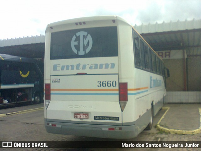 Emtram 3660 na cidade de Ipirá, Bahia, Brasil, por Mario dos Santos Nogueira Junior. Número da foto: #8752914.