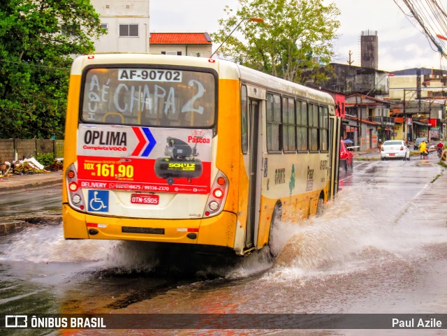 Viação Forte AF-90702 na cidade de Ananindeua, Pará, Brasil, por Paul Azile. ID da foto: 8752541.