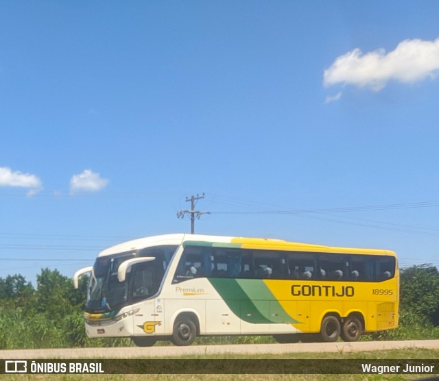 Empresa Gontijo de Transportes 18895 na cidade de Cuiabá, Mato Grosso, Brasil, por Wagner Junior. Número da foto: #8756526.
