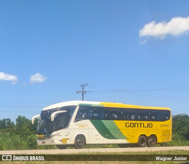 Empresa Gontijo de Transportes 18895 na cidade de Cuiabá, Mato Grosso, Brasil, por Wagner Junior. ID da foto: 8756526.