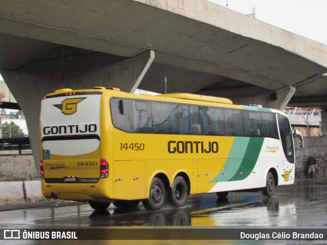 Empresa Gontijo de Transportes 14450 na cidade de Belo Horizonte, Minas Gerais, Brasil, por Douglas Célio Brandao. ID da foto: 8755137.