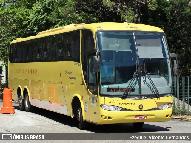 Viação Itapemirim 5717 na cidade de São Paulo, São Paulo, Brasil, por Ezequiel Vicente Fernandes. Número da foto: #8756396.