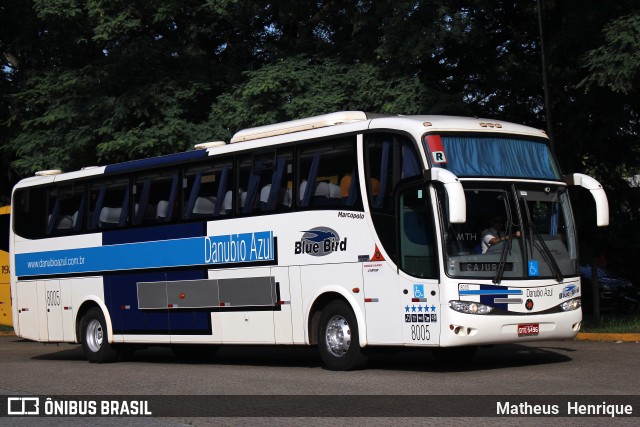 VIDA - Viação Danúbio Azul 8005 na cidade de São Paulo, São Paulo, Brasil, por Matheus Henrique. Número da foto: #8758752.