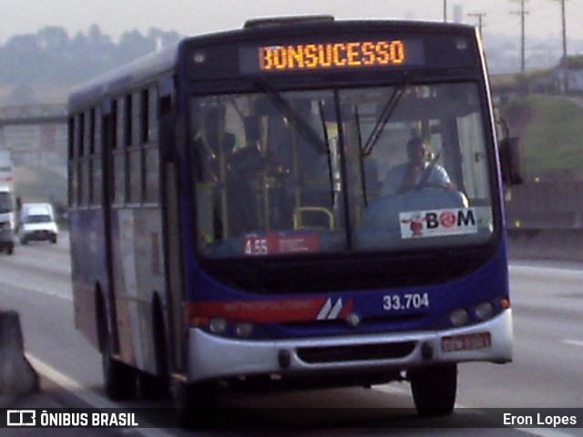 Guarulhos Transportes 33.704 na cidade de Guarulhos, São Paulo, Brasil, por Eron Lopes. Número da foto: #8758452.