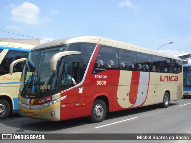 Transportes Única Petrópolis RJ 163.008 na cidade de Rio de Janeiro, Rio de Janeiro, Brasil, por Michel Soares da Rocha. Número da foto: #8759830.