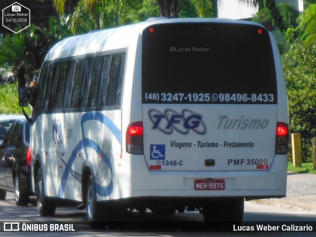 TFG - Trans Família Gomes Turismo 9975 na cidade de Florianópolis, Santa Catarina, Brasil, por Lucas Weber Calizario. Número da foto: #8758815.