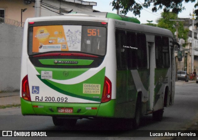 Viação São José RJ 200.092 na cidade de Nova Iguaçu, Rio de Janeiro, Brasil, por Lucas Alves Ferreira. Número da foto: #8757935.