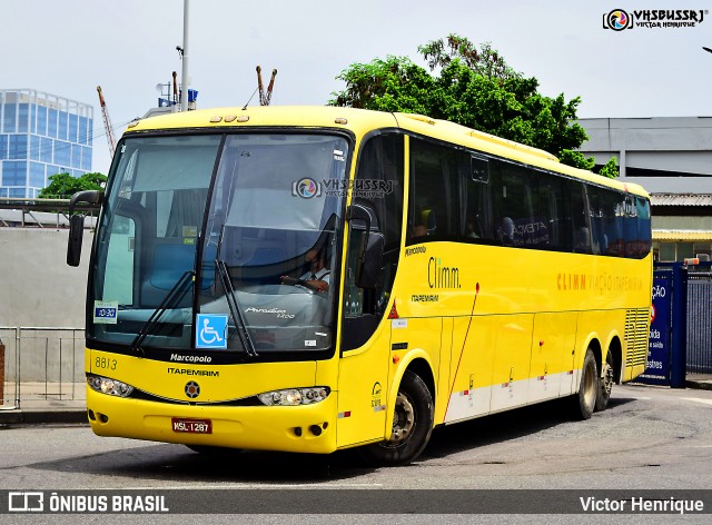 Viação Itapemirim 8813 na cidade de Rio de Janeiro, Rio de Janeiro, Brasil, por Victor Henrique. Número da foto: #8759308.