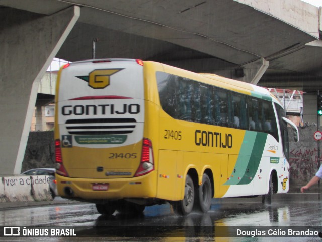 Empresa Gontijo de Transportes 21405 na cidade de Belo Horizonte, Minas Gerais, Brasil, por Douglas Célio Brandao. ID da foto: 8757114.