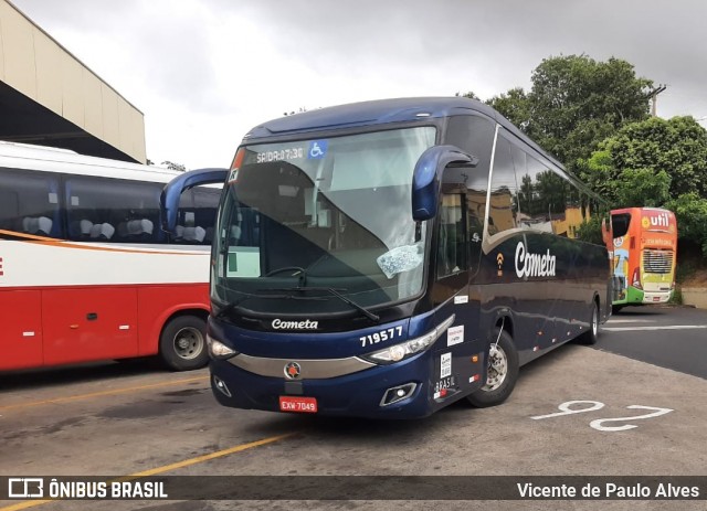 Viação Cometa 719577 na cidade de Ribeirão Preto, São Paulo, Brasil, por Vicente de Paulo Alves. Número da foto: #8757744.