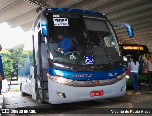 Samatur Transporte e Turismo 50300 na cidade de Planaltina, Distrito Federal, Brasil, por Vicente de Paulo Alves. ID da foto: 8757961.