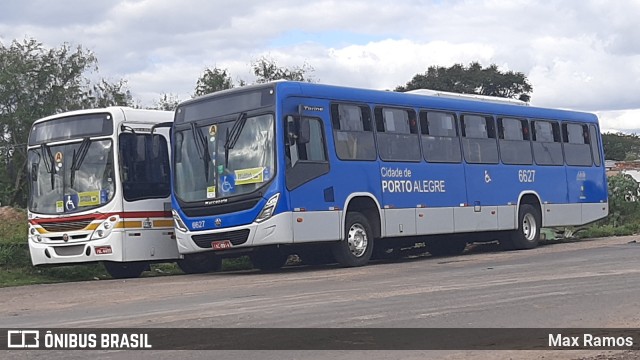 SOPAL - Sociedade de Ônibus Porto-Alegrense Ltda. 6627 na cidade de Porto Alegre, Rio Grande do Sul, Brasil, por Max Ramos. Número da foto: #8758368.