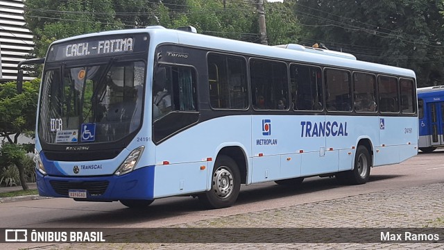 Transcal Sul Transportes Coletivos 24191 na cidade de Porto Alegre, Rio Grande do Sul, Brasil, por Max Ramos. Número da foto: #8757312.