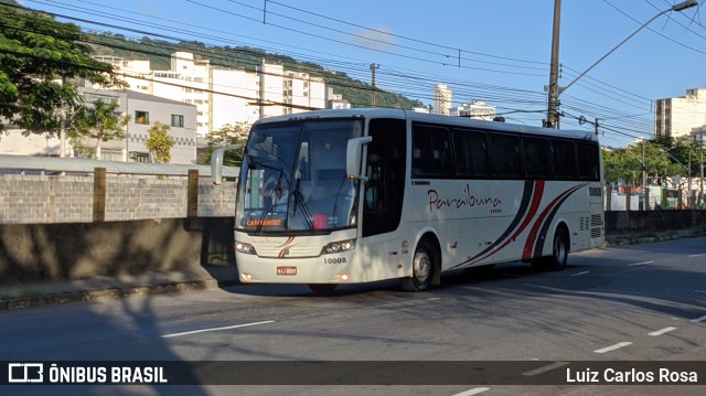 Paraibuna Transportes 10008 na cidade de Juiz de Fora, Minas Gerais, Brasil, por Luiz Carlos Rosa. Número da foto: #8759824.