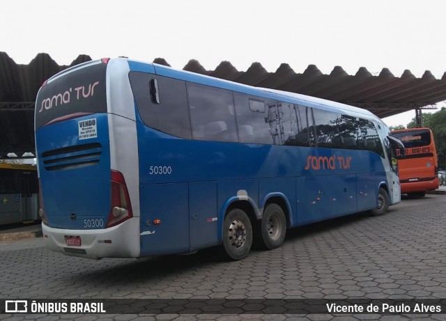 Samatur Transporte e Turismo 50300 na cidade de Planaltina, Distrito Federal, Brasil, por Vicente de Paulo Alves. ID da foto: 8757992.