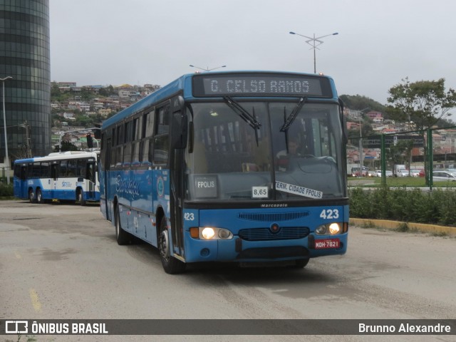 Biguaçu Transportes Coletivos Administração e Participação 423 na cidade de Florianópolis, Santa Catarina, Brasil, por Brunno Alexandre. ID da foto: 8762487.