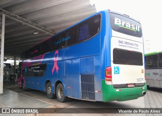 Trans Brasil > TCB - Transporte Coletivo Brasil 500290 na cidade de Planaltina, Distrito Federal, Brasil, por Vicente de Paulo Alves. ID da foto: 8760185.