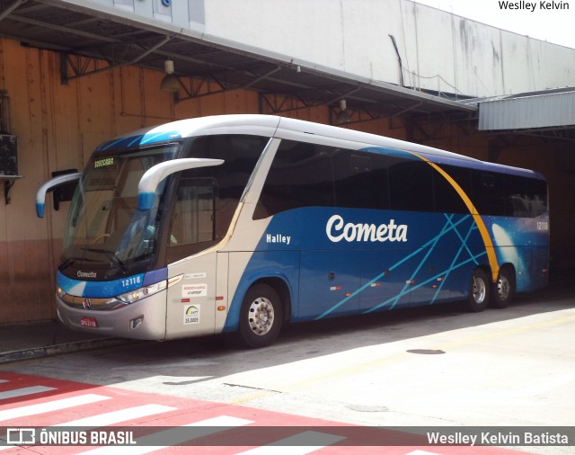 Viação Cometa 12118 na cidade de Sorocaba, São Paulo, Brasil, por Weslley Kelvin Batista. ID da foto: 8761342.