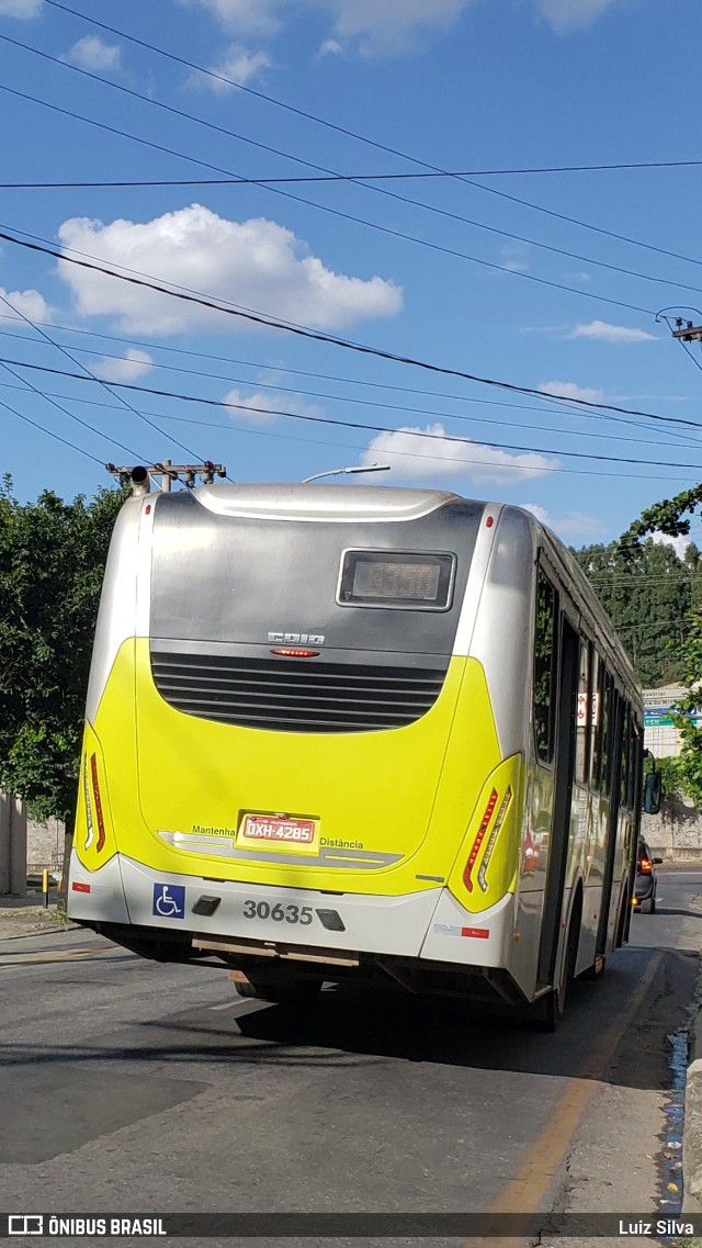 Viação Zurick 30635 na cidade de Belo Horizonte, Minas Gerais, Brasil, por Luiz Silva. ID da foto: 8761723.