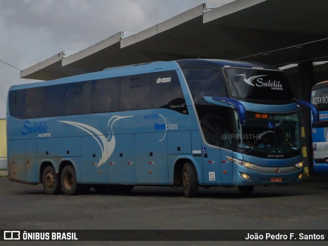 Expresso Satélite Norte 16700 na cidade de Teresina, Piauí, Brasil, por João Pedro F. Santos. Número da foto: #8761765.