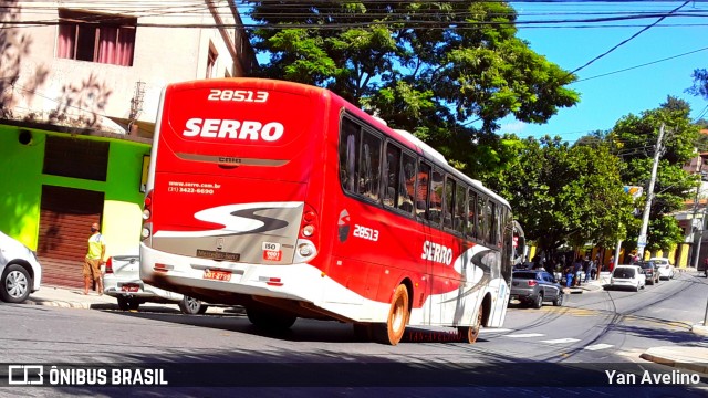 Viação Serro 28513 na cidade de Nova Lima, Minas Gerais, Brasil, por Yan Avelino. ID da foto: 8761092.