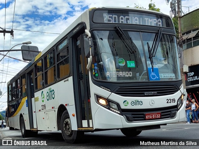 Viação Elite 2319 na cidade de Volta Redonda, Rio de Janeiro, Brasil, por Matheus Martins da Silva. Número da foto: #8765116.