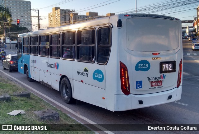 Viação Grande Vitória 23119 na cidade de Cariacica, Espírito Santo, Brasil, por Everton Costa Goltara. Número da foto: #8763307.