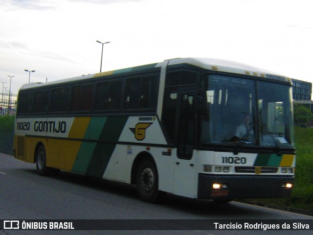 Empresa Gontijo de Transportes 11020 na cidade de Belo Horizonte, Minas Gerais, Brasil, por Tarcisio Rodrigues da Silva. Número da foto: #8763992.