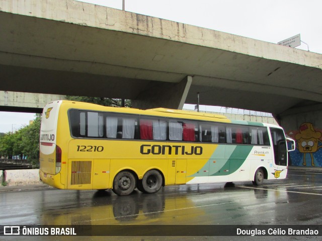 Empresa Gontijo de Transportes 12210 na cidade de Belo Horizonte, Minas Gerais, Brasil, por Douglas Célio Brandao. ID da foto: 8762774.