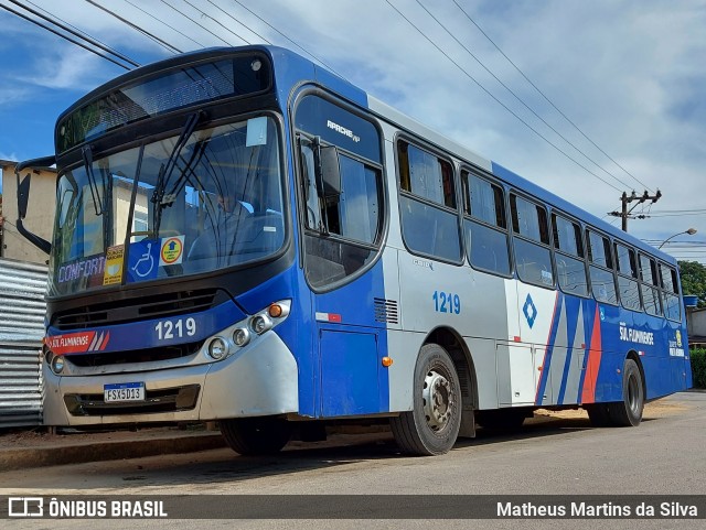 Viação Sul Fluminense 1219 na cidade de Barra Mansa, Rio de Janeiro, Brasil, por Matheus Martins da Silva. ID da foto: 8765198.