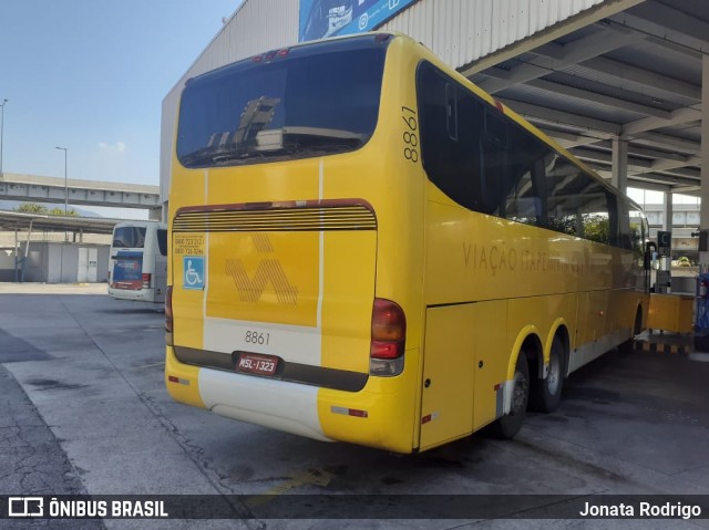 Viação Itapemirim 8861 na cidade de Rio de Janeiro, Rio de Janeiro, Brasil, por Jonata Rodrigo. ID da foto: 8764395.