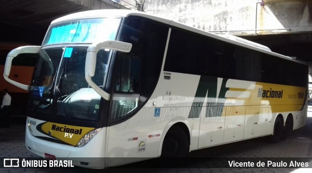 Viação Nacional 10545 na cidade de Belo Horizonte, Minas Gerais, Brasil, por Vicente de Paulo Alves. ID da foto: 8765296.