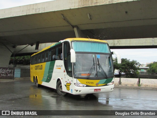 Empresa Gontijo de Transportes 17235 na cidade de Belo Horizonte, Minas Gerais, Brasil, por Douglas Célio Brandao. ID da foto: 8762754.