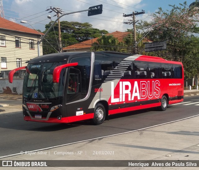 Lirabus 20006 na cidade de Campinas, São Paulo, Brasil, por Henrique Alves de Paula Silva. Número da foto: #8763848.